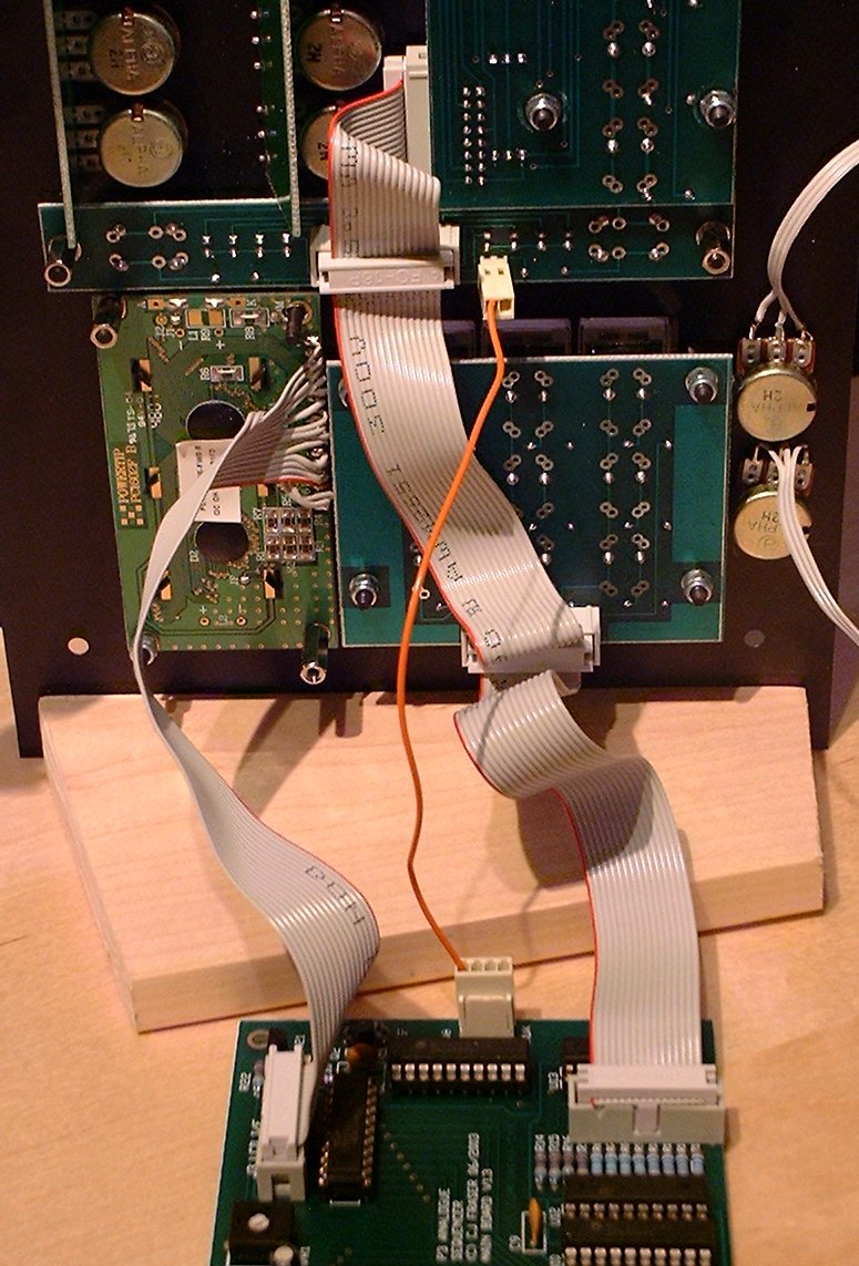 switch/LED bus and AUX lead