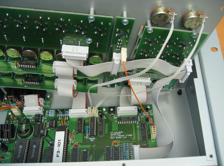 ribbon cabling attached